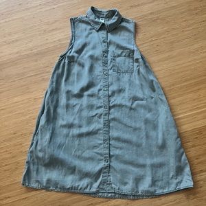 Green old navy collared dress